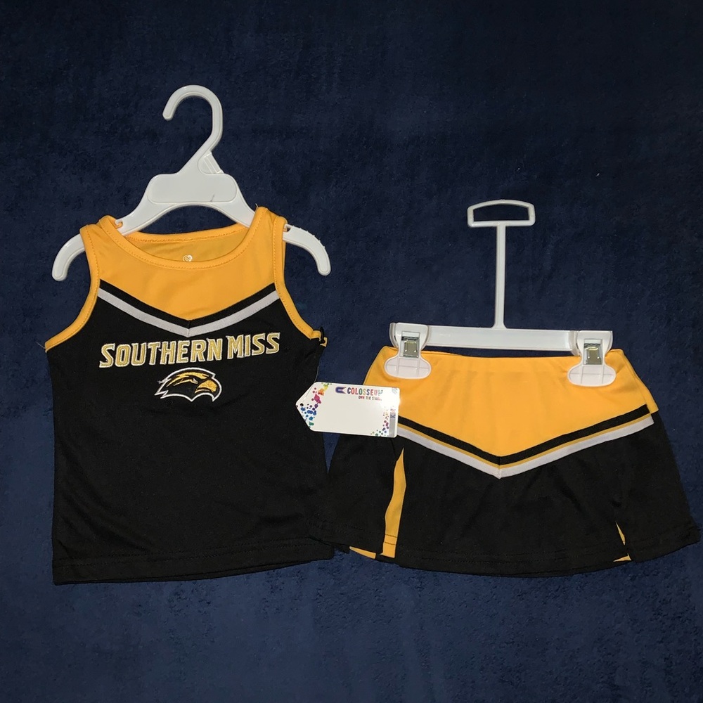 Kids Matching Cheerleader Set